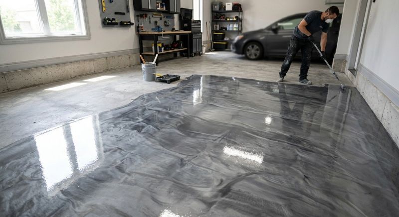 Basement Floor Epoxy Service in Frederick, MD