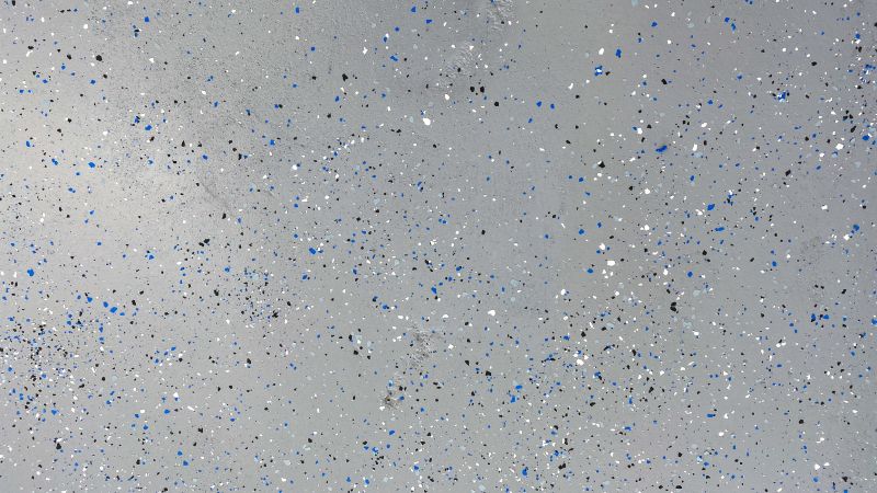Epoxy Floor with Decorative Flake Finish