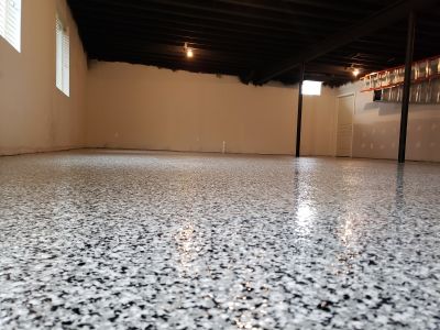 Garage Floor Epoxy Installation in Greenville, SC
