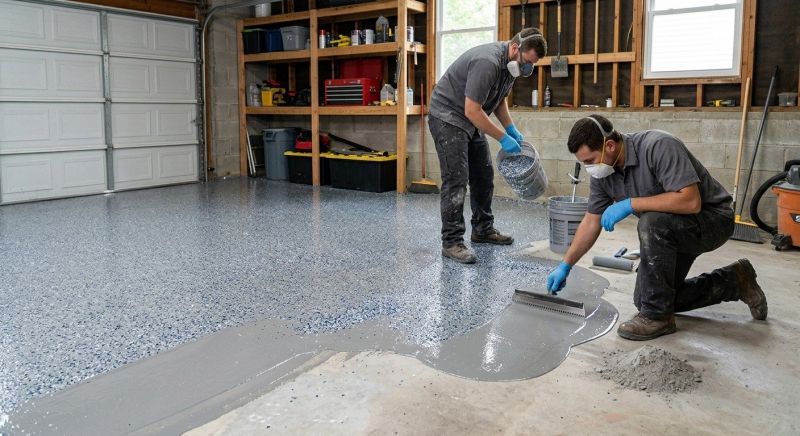 Garage Floor Renovation in Charlotte, NC