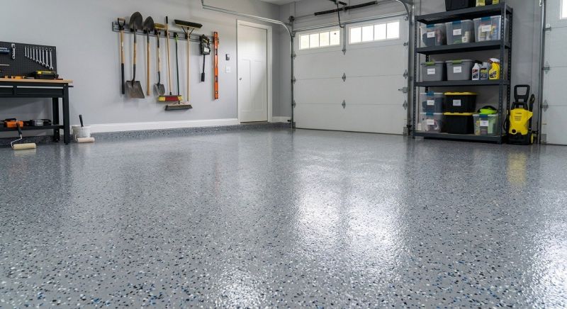 Garage Floor Staining in Columbia, SC