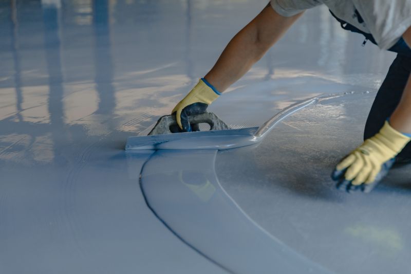 Garage Floor Staining in Raleigh, NC