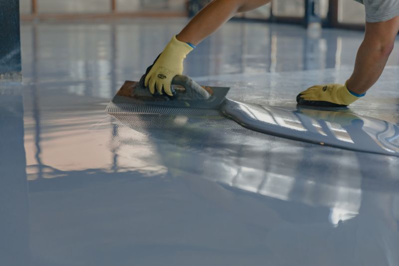 Garage Floor Staining in Raleigh, NC