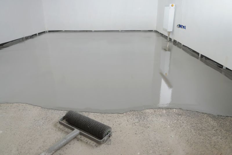 Speckled Garage Floor Painting in Raleigh, NC